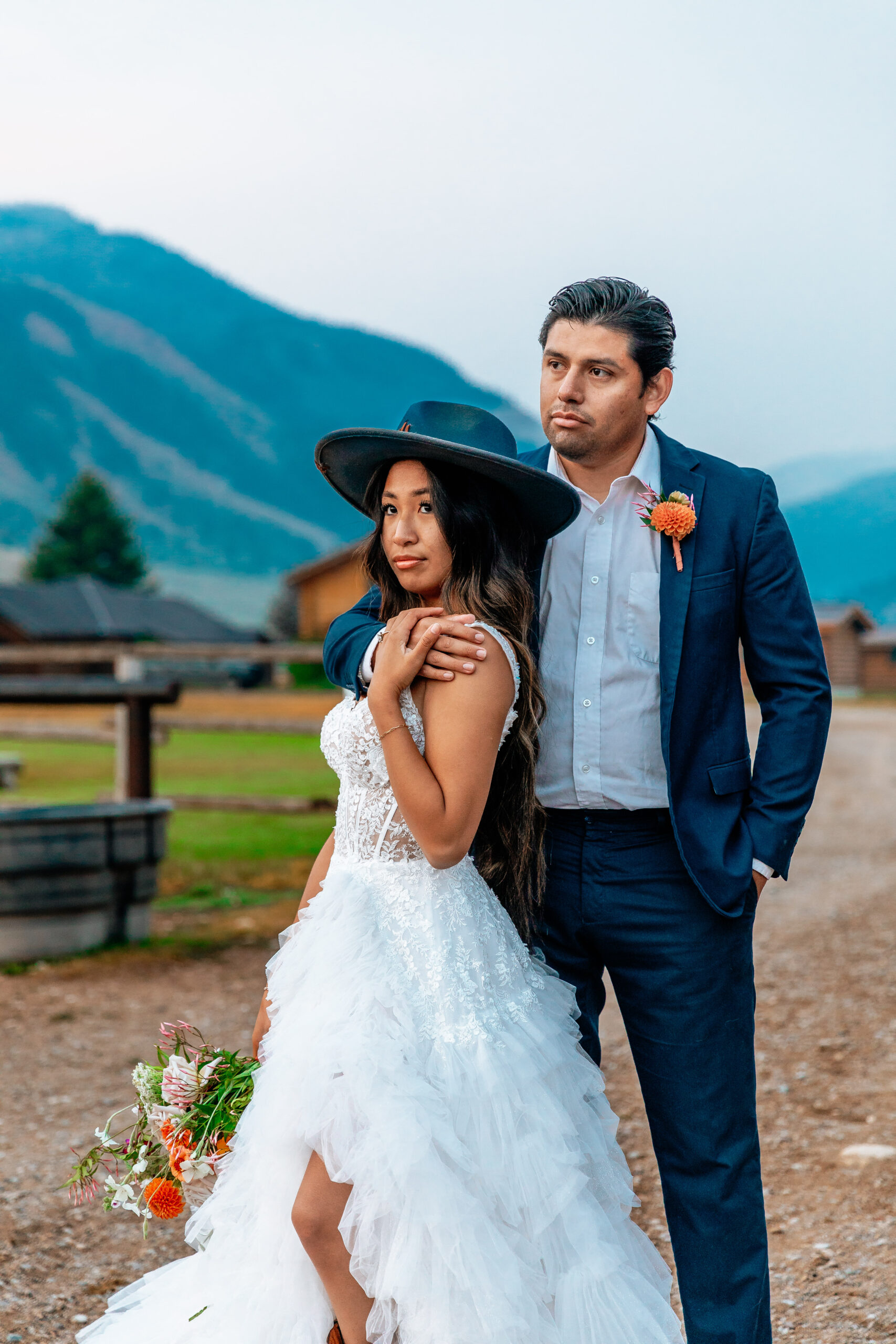 Red Rock Ranch Elopement Jackson Hole Wyoming